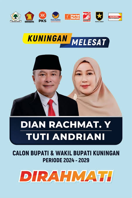 Dian Tuti calon bupati Kuningan nomer 1