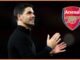 Mikel Arteta merayakannya bersama keluarga dan para pemain Arsenal
