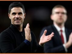 Putra Mikel Arteta memberitahunya bahwa Arsenal memenangkan gelar Liga Premier