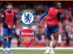 Chelsea bersaing dengan Arsenal untuk transfer Eli Junior Kroupi