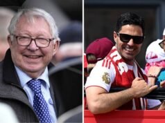 Sir Alex Ferguson menyebut Arsenal ‘membosankan’ setelah kekalahan di final Liga Champions dari PSG