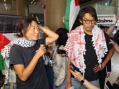 2 warga Korea yang ditangkap di kapal bantuan tujuan Gaza kembali ke rumah