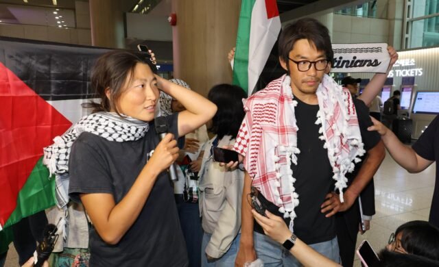 2 warga Korea yang ditangkap di kapal bantuan tujuan Gaza