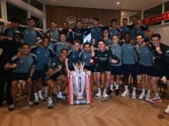 Arsenal dinobatkan sebagai juara Liga Premier setelah kekalahan Man City