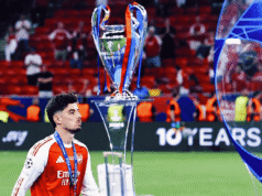 Arsenal mencetak rekor yang tidak diinginkan saat PSG mempertahankan gelar Liga Champions UEFA di Budapest
