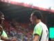 Azeez Nets bersiap saat Super Eagles mengalahkan Zimbabwe untuk mencapai final Piala Unity