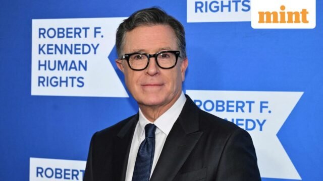 Beberapa jam setelah meninggalkan CBS, Stephen Colbert kembali ke televisi