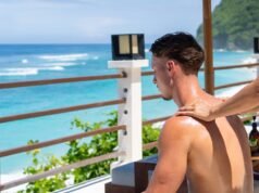 Bersantailah di tempat peristirahatan di tepi tebing di White Rock Spa & Wellness