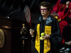 Billie Jean King, 82, lulusan perguruan tinggi