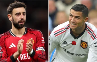 Bruno Fernandes melampaui Cristiano Ronaldo dengan penghargaan pemain terbaik Manchester United tahun ini