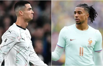 Cristiano Ronaldo diabaikan oleh bintang Prancis Michael Olise dalam nominasi pemain terbaik Portugal