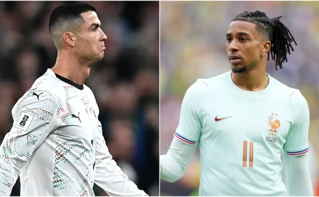 Cristiano Ronaldo diabaikan oleh bintang Prancis Michael Olise dalam nominasi