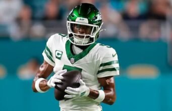 Garrett Wilson dari Jets harus absen tiga hingga empat minggu karena cedera lutut yang dideritanya di Minggu 10