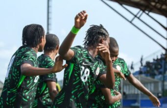 Harmony Chidi mencetak hat-trick saat Flamingos mengalahkan Guinea 5-0 di kualifikasi Piala Dunia