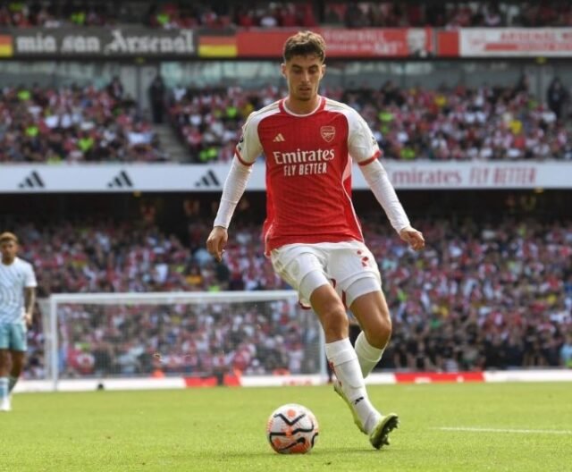 Havertz membawa Arsenal lebih dekat ke gelar Liga Premier