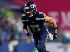 Jaxon Smith-Njigba adalah pemain ketiga dalam sejarah NFL dengan setidaknya 75 yard penerimaan dalam sembilan pertandingan pertama musim ini.