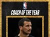 Joe Mazzulla memenangkan Pelatih Terbaik NBA 2025-26