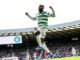 Kelechi Iheanacho mencetak gol saat Celtic FC menyelesaikan liga dan piala ganda