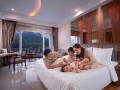 Liburan keluarga saat liburan sekolah di Le Eminence Puncak