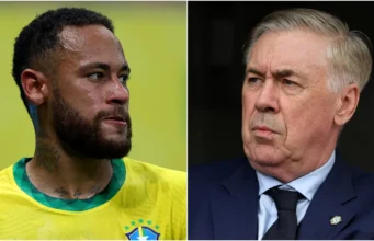 Neymar dikirim ke klinik swasta setelah melewatkan sesi latihan pertama Ancelotti di Brasil sebelum Piala Dunia