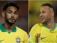 Neymar ‘jelas’ akan mencapai Piala Dunia, kata rekan setimnya di Brasil, Matheus Cunha
