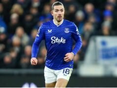 Pemain sayap Manchester City Jack Grealish mengucapkan selamat tinggal kepada penggemar Everton saat masa pinjamannya berakhir (Video)