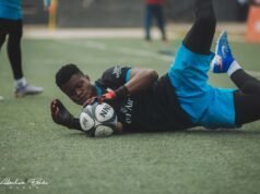 Penjaga gawang Akwa United, Aloysius, memenangkan undangan Flying Eagles saat Maikaba mengundang 35 pemain untuk berkemah di Kejuaraan WAFU B U20