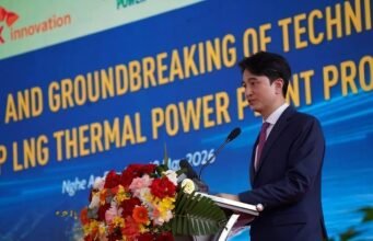 SK Innovation meresmikan konstruksi senilai $2,3 miliar. Proyek LNG di Vietnam