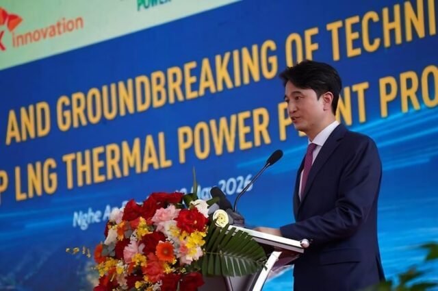 SK Innovation meresmikan konstruksi senilai $2,3 miliar. Proyek LNG di