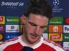 “Sangat menyedihkan kalah di final Liga Champions melalui adu penalti” – Gelandang Arsenal Declan Rice (Video)