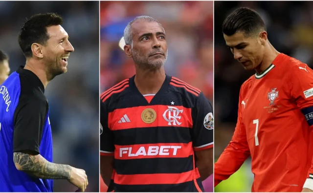 'Saya berada di bawah Messi dan di atas Cristiano': Legenda