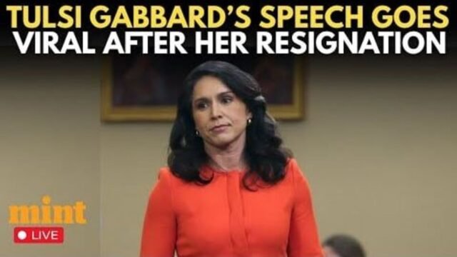 Tulsi Gabbard mengundurkan diri sebagai direktur intelijen nasional, menandai kembalinya