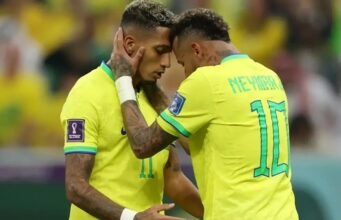 Video bintang Barcelona Raphinha memanggil Neymar sebagai duo terpilih untuk mewakili Brasil di Piala Dunia (Video)