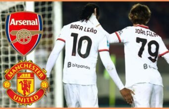 Manchester United dan Arsenal menanyakan tentang Rafael Leao