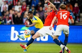 Alexander Isak mencetak gol solo yang menakjubkan untuk Swedia melawan Norwegia