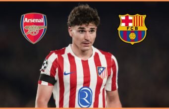 Arsenal mempertimbangkan pembicaraan transfer Julian Alvarez