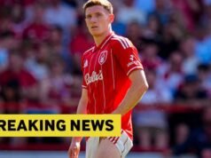 Man City mengajukan tawaran pembuka untuk Elliot Anderson karena Nottingham Forest menolak tawaran pertama