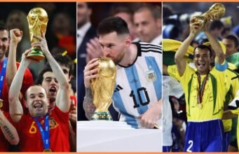 Kemenangan Piala Dunia terbanyak dalam sejarah