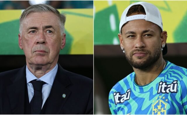 Carlo Ancelotti terus mencermati Neymar karena bintang Brasil itu masih