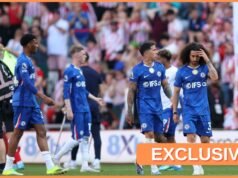 Man United sedang mempertimbangkan untuk merekrut bek Chelsea Marc Cucurella