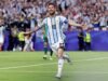 Lionel Messi menjadi pencetak gol terbanyak Piala Dunia sepanjang masa dengan gol ke gawang Austria