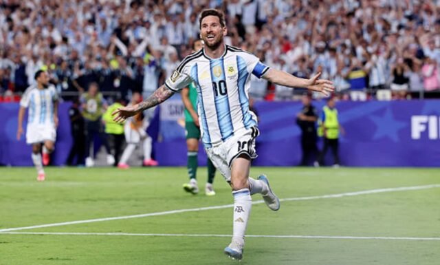 Lionel Messi menjadi pencetak gol terbanyak Piala Dunia sepanjang masa