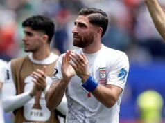 Iran meninggalkan pesan mengharukan di ruang ganti setelah Belgia bermain imbang