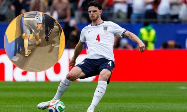 Kekhawatiran cedera Declan Rice muncul setelah hasil imbang Inggris saat