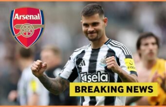 Arsenal mempersiapkan tawaran transfer Bruno Guimaraes kedua