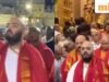 Anant Ambani menyumbangkan rambut ke kuil Tirumala menjelang ulang tahun pernikahannya. Jam tangan