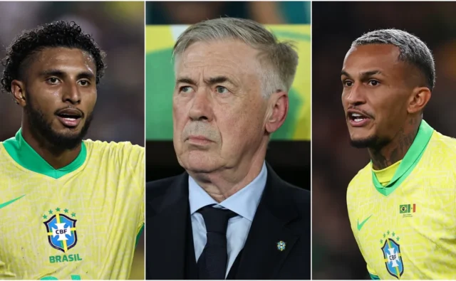 Brasil asuhan Carlo Ancelotti mengalami kemunduran cedera pertama menjelang Piala