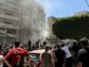 Dalam gambar: dampak serangan Israel di pinggiran selatan Beirut