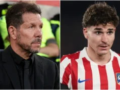 Diego Simeone dikabarkan terbuka terhadap Julian Alvarez meninggalkan Atletico Madrid ke Barcelona