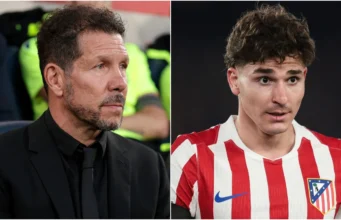 Diego Simeone dikabarkan terbuka terhadap Julian Alvarez meninggalkan Atletico Madrid ke Barcelona